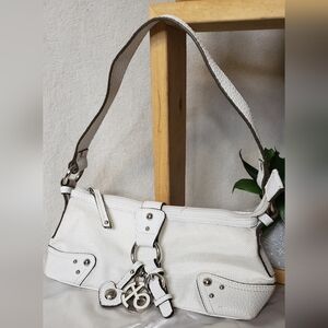 Elegant White Shoulder Bag Guess